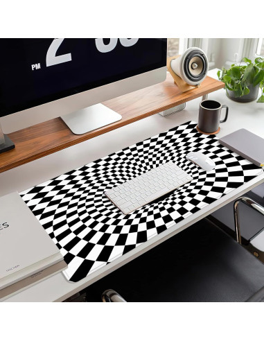 Alfombrilla de Escritorio TUBAMQ Geométrica 80x40cm Antideslizante