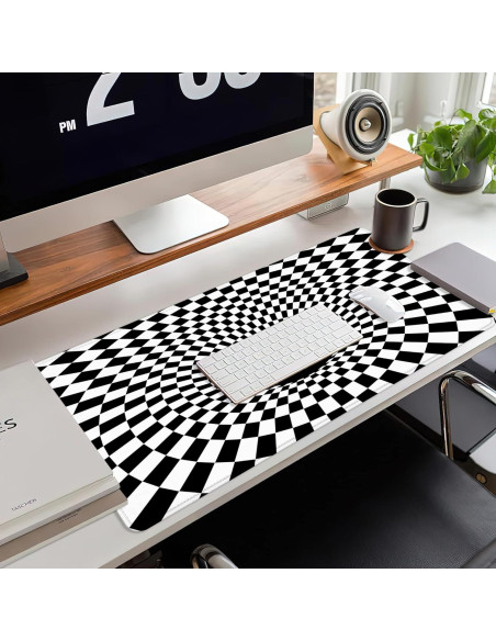 Alfombrilla de Escritorio TUBAMQ Geométrica 80x40cm Antideslizante