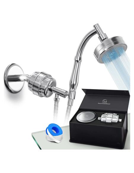 Cabezal de Ducha AquaHomeGroup 20+3 Etapas con Filtro SPA