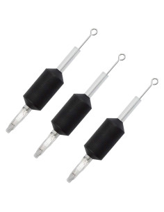 20 Tubos de Tatuaje Desechables Agujahouse 25mm con Agujas