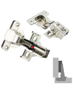 Bisagras de Marco LIKERAINY 40mm con Amortiguador Cierre Suave - Paquete de 4 2
