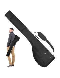 Bolsa de Golf Plegable Número Uno para 8-10 Palos, Negro