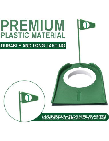 Set de 9 Tazas de Putt Shu-Ran con Entrenador de Muñeca