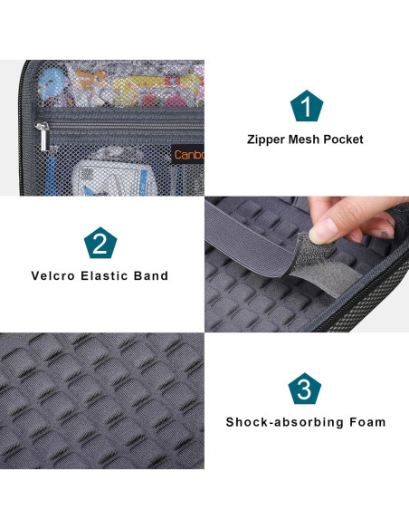 Funda Canboc para Cámara Fujifilm INSTAX Wide EVO - Negro