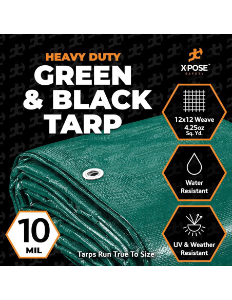 Lona de Polietileno 1.52x2.13m Xpose Safety Impermeable