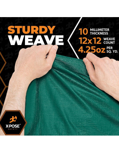 Lona de Polietileno 1.52x2.13m Xpose Safety Impermeable