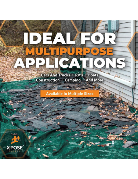 Lona de Polietileno 1.52x2.13m Xpose Safety Impermeable