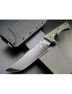 Cuchillo Fijo Eafengrow EF146 Acero Sleipner 19 cm Mango G10 2