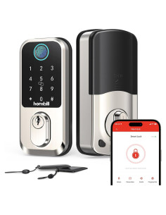 Cerradura Inteligente Hornbill M3 Wi-Fi con Huella Dactilar