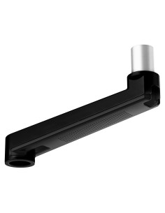 Brazo de Monitor de Extensión ErgoUnion Negro para Soporte E