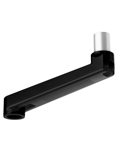 Brazo de Monitor de Extensión ErgoUnion Negro para Soporte E