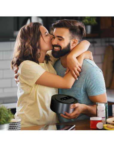 Kit de Ahumador Eléctrico Lotnafee con 8 Astillas de Madera