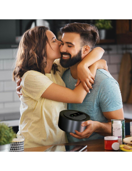 Kit de Ahumador Eléctrico Lotnafee con 8 Astillas de Madera