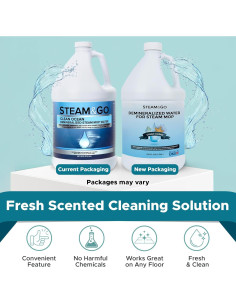 Agua Desmineralizada Steam & Go 3.78L - Limpieza Eficaz Aroma Océano 2