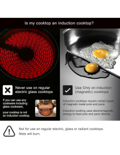 Alfombrilla de Cocina de Inducción Lazy K 28 cm Silicona 2