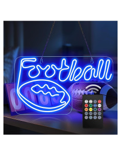 Cartel de Neón Fútbol Yingsu RGB Regulable 30.2x1.5x17.8 cm