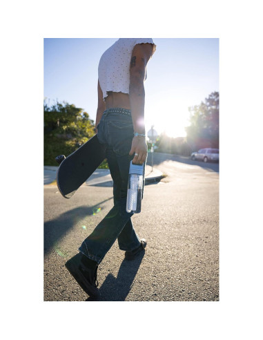 Botella de Filtro LifeStraw Go 650 ml Rosa Libre BPA