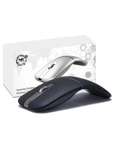Ratón Inalámbrico Plegable NORMIA RITA Gris Bluetooth 5.0
