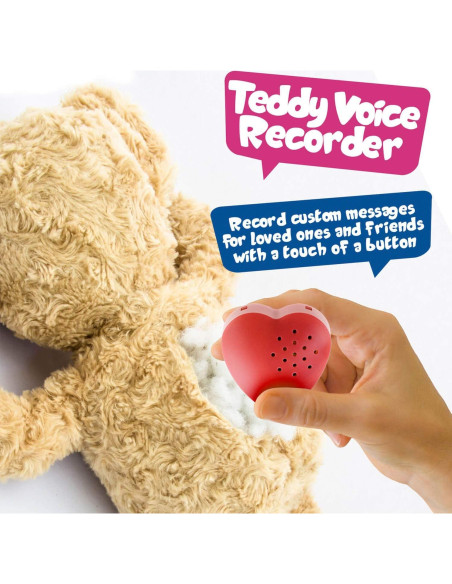 Módulo Grabador de Voz Inventiv 30 Segundos - 2 Pack Rojo