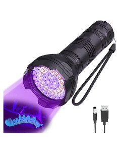 Linterna UV Recargable Minorz CL4000 365-395nm 51 LEDs