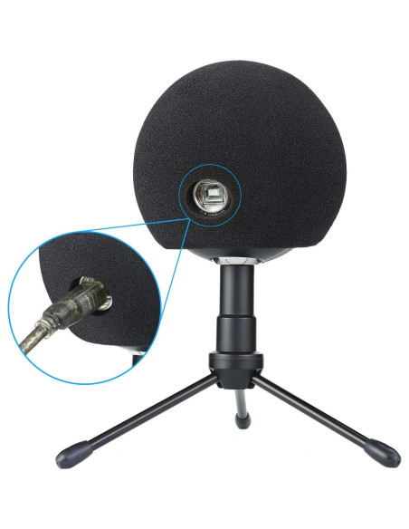 Filtro de espuma para micrófono Blue Snowball - Calidad de sonido