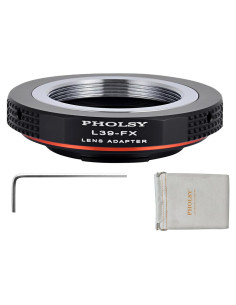 Adaptador de Montura PHOLSY M39 a Fujifilm X - 39mm