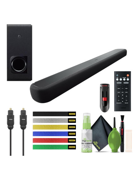 Barra de Sonido Yamaha YAS-209BL 2.1 con Subwoofer Inalámbrico