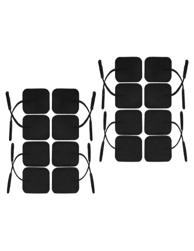 Electrodos iStim 5.08cm x 5.08cm - Gel Japonés 100% - 16 Piezas