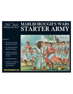 Conjunto Ejército Guerras de Marlborogh Warlord 96 Miniaturas