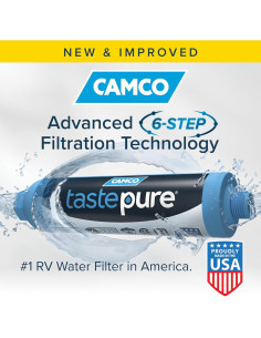 Filtro de Agua Camco Tastepure 2 Piezas para RV - Libre de Plomo 2
