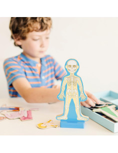 Juego de Anatomía del Cuerpo Humano Magnético Melissa & Doug 2