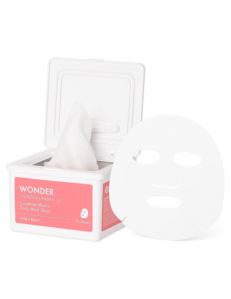 Mascarillas Faciales Diarias TONYMOLY Wonder Ceramide 30 Hojas Mascarillas Faciales Diarias TONYMOLY Wonder Ceramide 30 Hojas