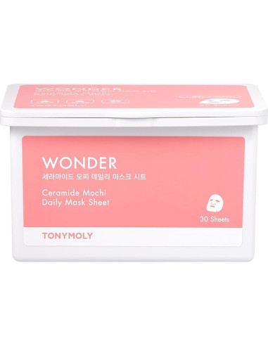 Mascarillas Faciales Diarias TONYMOLY Wonder Ceramide 30 Hojas