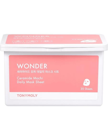 Mascarillas Faciales Diarias TONYMOLY Wonder Ceramide 30 Hojas Mascarillas Faciales Diarias TONYMOLY Wonder Ceramide 30 Hojas