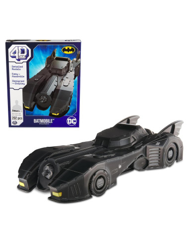 4D Build Batmobile DC Modelo 3D 202 Piezas para Adultos