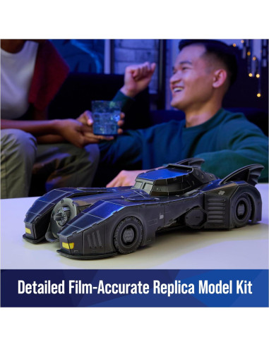 4D Build Batmobile DC Modelo 3D 202 Piezas para Adultos