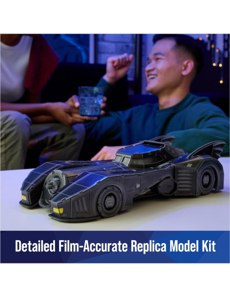 4D Build Batmobile DC Modelo 3D 202 Piezas para Adultos