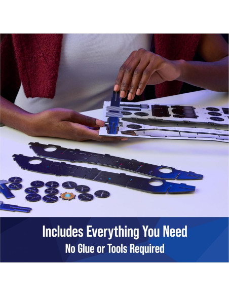 4D Build Batmobile DC Modelo 3D 202 Piezas para Adultos