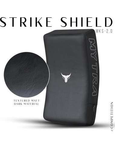 Escudo de Patada Mytra Fusion M1 Negro para Kickboxing