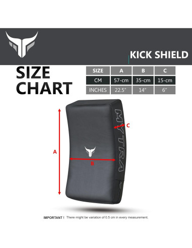 Escudo de Patada Mytra Fusion M1 Negro para Kickboxing