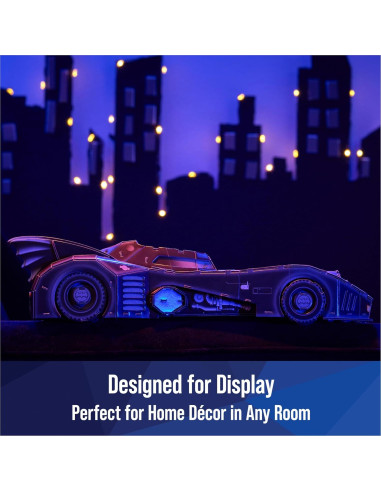 4D Build Batmobile DC Modelo 3D 202 Piezas para Adultos