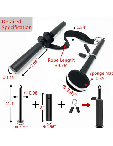 Fortalecedor de Antebrazo Morwealth US60S con Mango Antideslizante