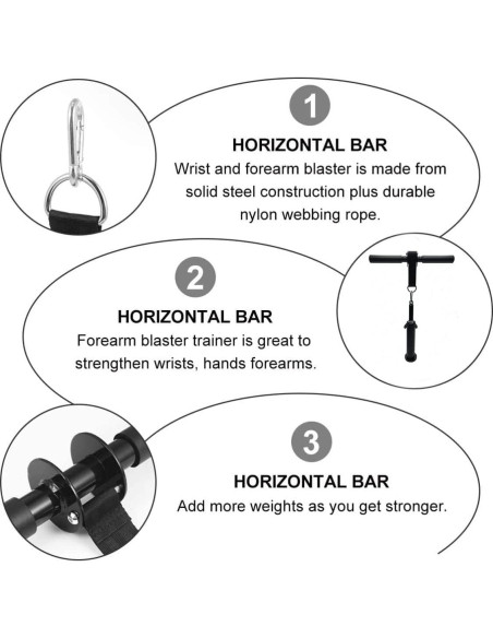 Fortalecedor de Antebrazo Morwealth US60S con Mango Antideslizante