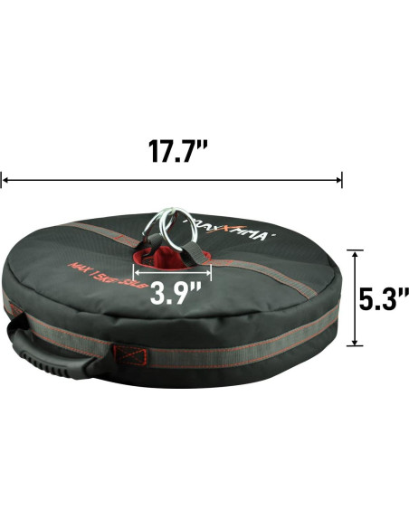 Ancla de Bolsa Pesada MaxxMMA 15 kg Entrenamiento MMA