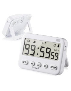 Temporizador GH 99 Horas con Recordatorio y Soporte Magnético