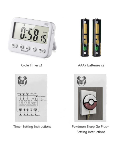 Temporizador GH 99 Horas con Recordatorio y Soporte Magnético Temporizador GH 99 Horas con Recordatorio y Soporte Magnético