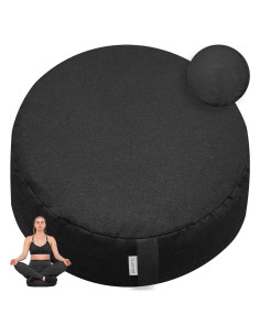 Cojín de Meditación Angora Brands 38 cm Trigo Sarraceno
