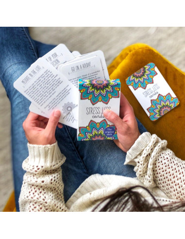 Tarjetas de Estrés Menos Sunny Present - 50 Ejercicios de Mindfulness