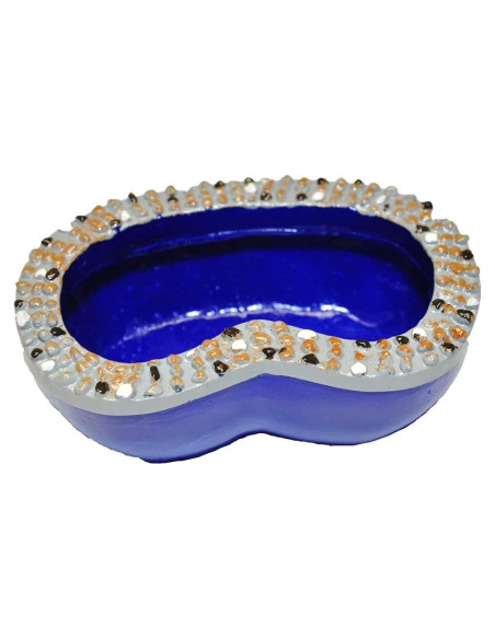 Estanque Mini Jardín de Hadas G & F Products Azul 5cm