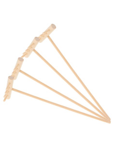 Rastrillos de Arena Zen Mini VICASKY - 4 Piezas 14x3.5cm